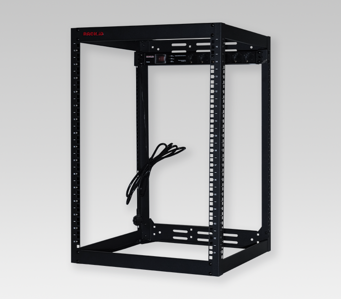 Open Wallmount 15U 19 Inch Depth 519mm – OW15 image 2